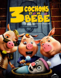 3 cochons et un bébé