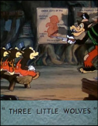 Les trois petits loups