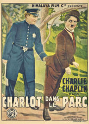 Charlot dans le parc