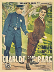 Charlot dans le parc