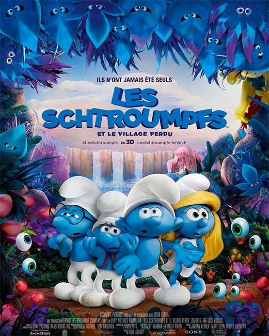 DVD Film - Les Schtroumpfs et le village perdu Les Schtroumpfs 1 - 2