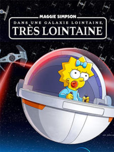Maggie Simpson dans une Galaxie lointaine, très lointaine
