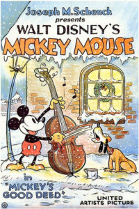 Mickey père Noël